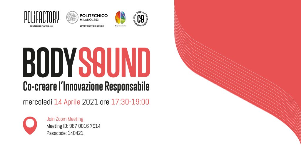 Evento BODYSOUND: Co-creare l’Innovazione Responsabile